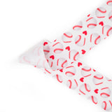 I heart baseball - White