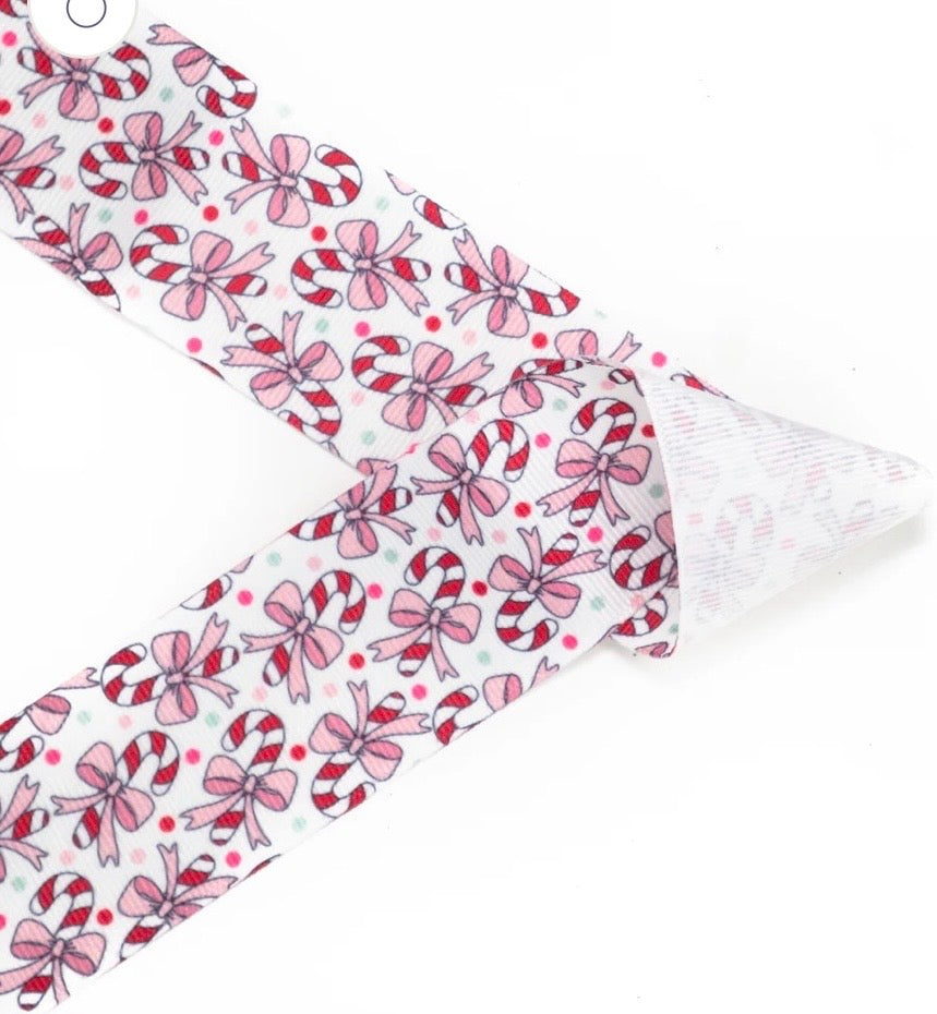 Candy Cane Bows (Streamers included)
