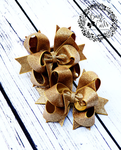 {{Metallic Gold Dazzle}} **Bitty Single and Piggies**