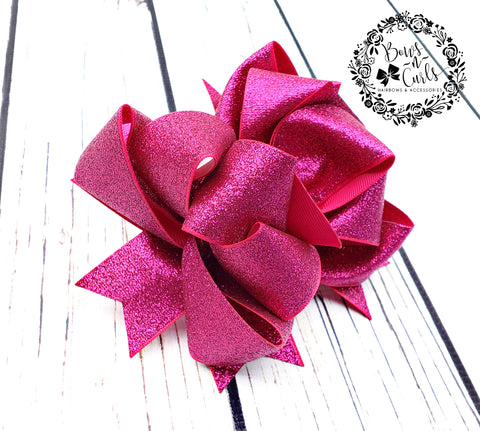 {{ Metallic Shocking Pink Dazzle }}