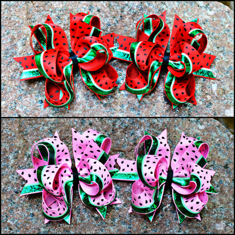 {{Watermelon}} Bitty Single and Piggies