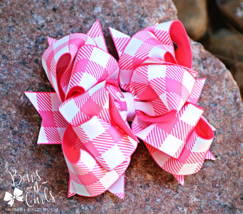 {Summer Picnic} - Hot Pink Plaid