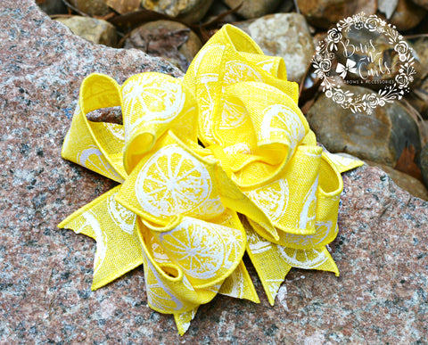 {{Lemon Squeezy}} w/White Glitter