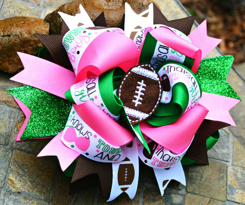 Touchdowns & Bows - Boutique Style