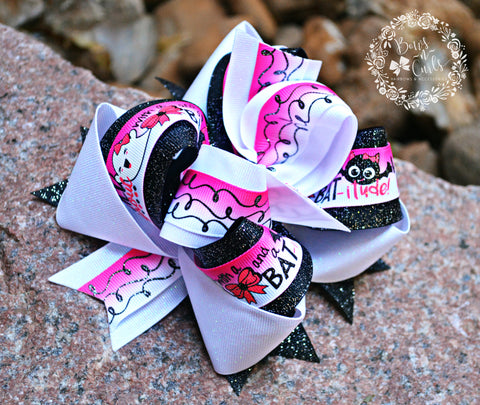 {{Wild Ghoul with a BOW and a BAT-itude}}