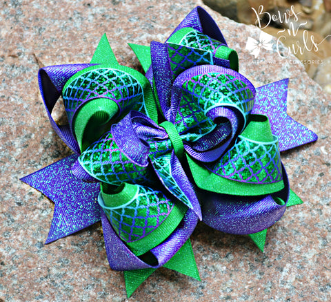 {Under the Sea} Regal Purple and Emerald