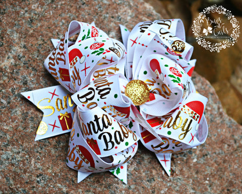 {{Santa Baby}} w/ Gold Center