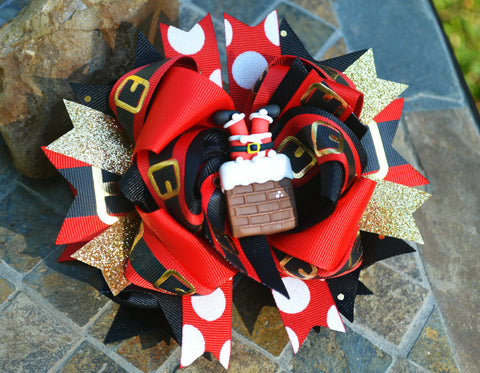 Santa's Down The Chimney - Medium and Large Size Only