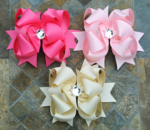 "Pink Christmas" Bundle Deal - Hot Pink, Baby Pink, and Ivory (All Sizes including Bitty and Jumbo)