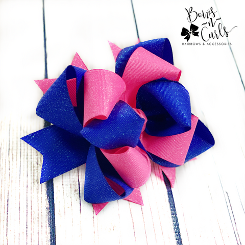 {{ NEW Royal/Hot Pink }} Dazzle Duo