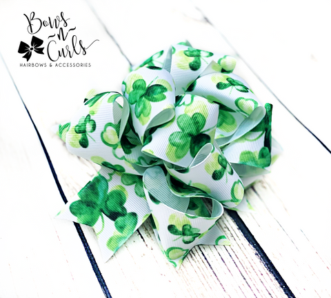 Watercolor Shamrocks