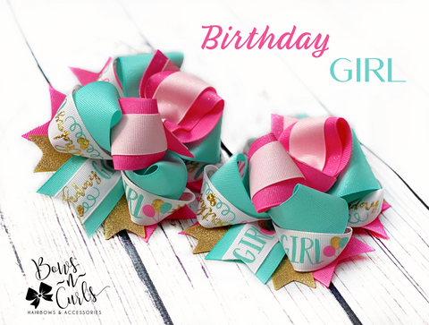 Birthday Girl ~ SMALL ONLY -- Grab TWO for piggies!
