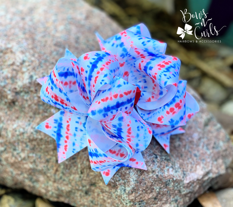 {{ Patriotic Tie-dye }} **ALL SIZES**