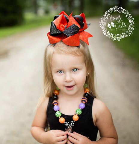 {Spooktacular Dazzling Duo} Black & Torrid Orange