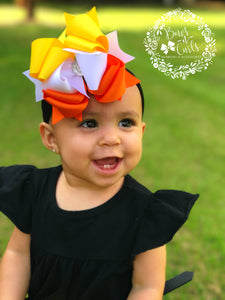 {Candy Corn} Twisted Fifty-Fifty Style